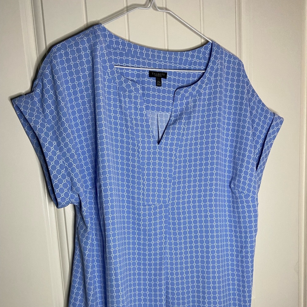 Talbots 2XL blouse